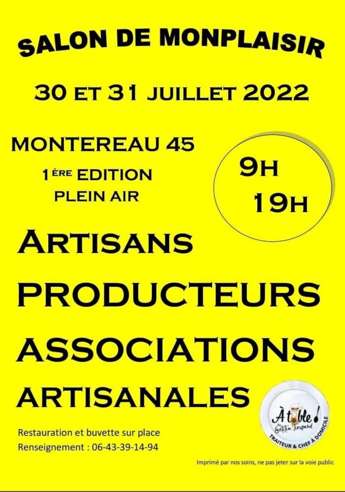 30 & 31-07 Montereau Salon Montplaisir